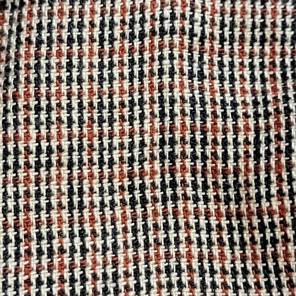 Free People Houndstooth Single Breasted Lightweight Linen Blazer Size M - Picture 10 of 13